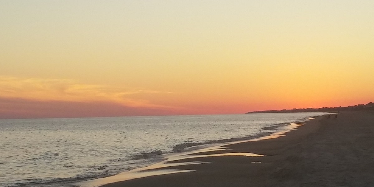 Sunset on SGI Beach